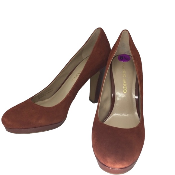 Franco Sarto Balada Suede Classic Pumps US 8.5 - Picture 6 of 8